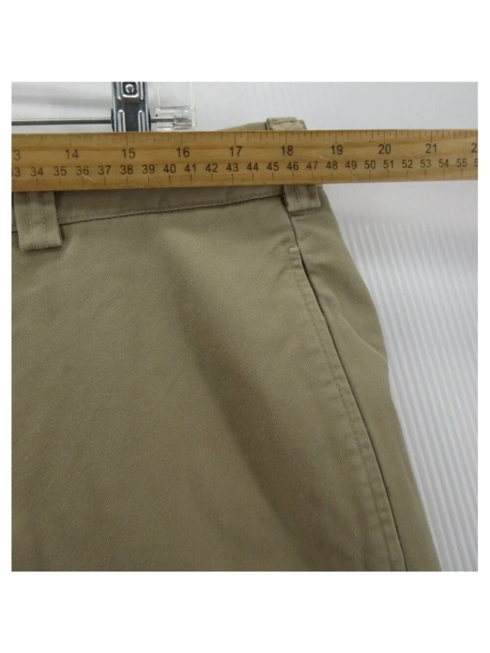 VGT Polo Ralph Lauren Pants 36 Khaki Chino Field Button Fly 36X36 USA